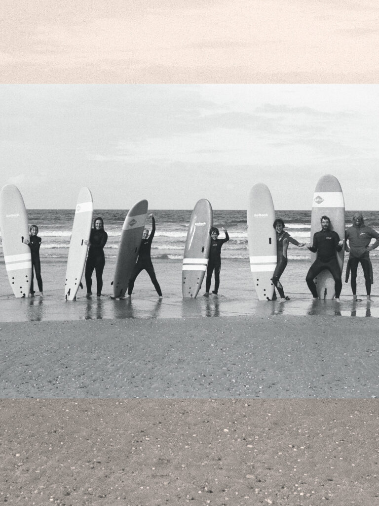 École de surf Pousse Pied surf School Plouharnel Morbihan Quiberon